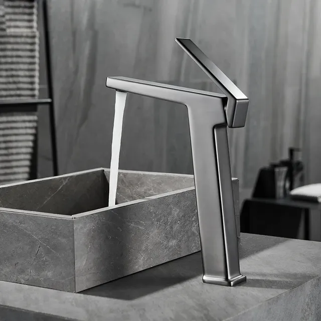Mitigeur lavabo monocommande monotrou bec cascade jet… – vue 2