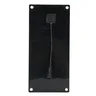 Kit panneau solaire monocristallin noir fin œillets… – vue 5