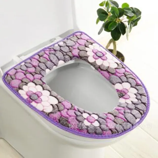Housse de toilette en peluche – vue 3