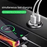 Chargeur voiture double USB charge rapide intelligent… – vue 6
