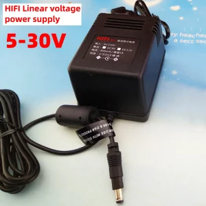 Alimentation HIFI linéaire stabilisée 10W, faible ondulation 5V-12V-30V, adaptée au décodeur ampli op amplificateur casque 5V 6V 9V 12V 24V