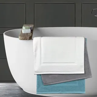 Serviette de sol blanche épaisse Jacquard SPA