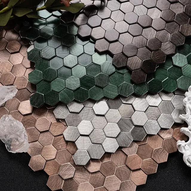 Autocollants muraux décoratifs en mosaïque – vue 6