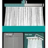 Pommeau de douche haute pression pour salle de bain – vue 3