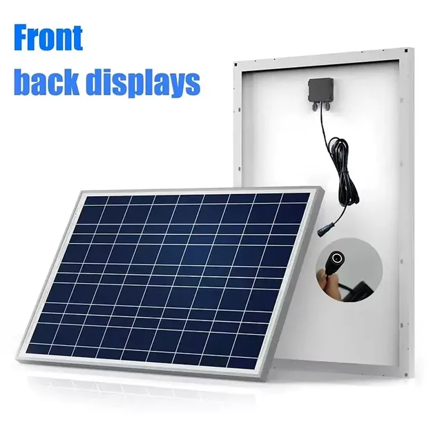 Kit de panneaux solaires 500W avec contrôleur 12V – vue 3