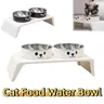Bols doubles bol d'eau de nourriture pour chat… – vue 4