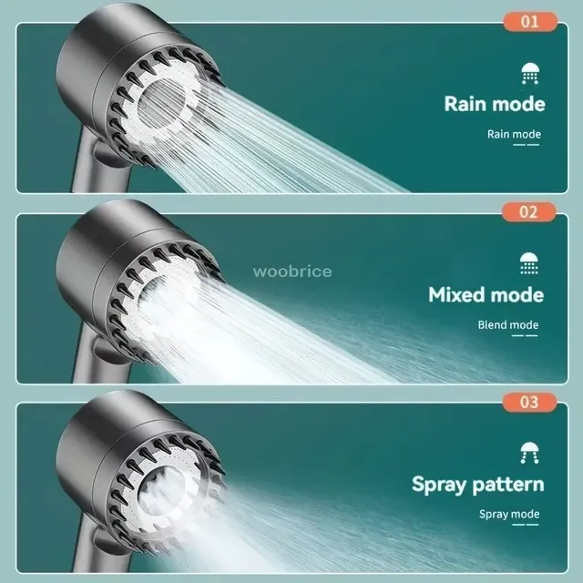 Pommeau de douche pomme de douche 4 Modes pomme de… – vue 5