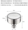 Pommeau de douche à économie d'eau pressurisé brossé en… – vue 6