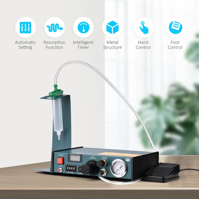 Distributeur pneumatique précision colle semiautomatique… – vue 4