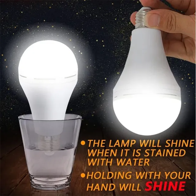 Ampoule LED Rechargeable 7w 9w 12w 15w 85-265V – vue 3