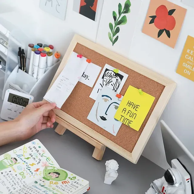 Tableau décoratif avec cadre en liège – vue 2