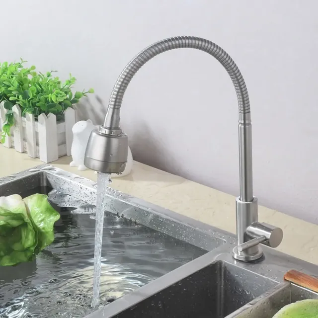 Robinet de cuisine rotatif – vue 3