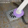 Brosse toilettes compacte minimaliste blanche… – vue 6