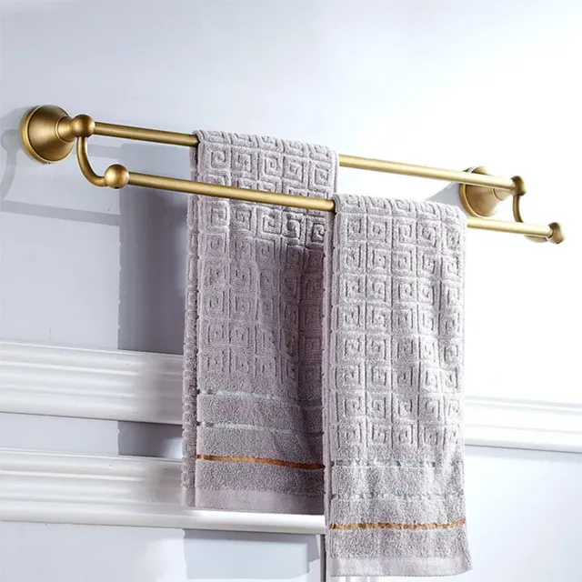 Accessoires de salle de bains en laiton Antique – vue 2