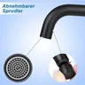 Robinet de cuisine minimaliste moderne en acier inoxydable – vue 3