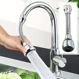 360 ° Robinet de cuisine rotatif pressurisé anti-éclaboussures