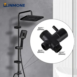Ensemble de colonnes de douche noires