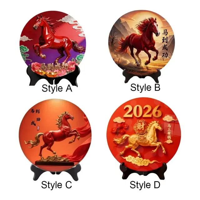 Peintures décoratives de l'année du cheval – vue 6