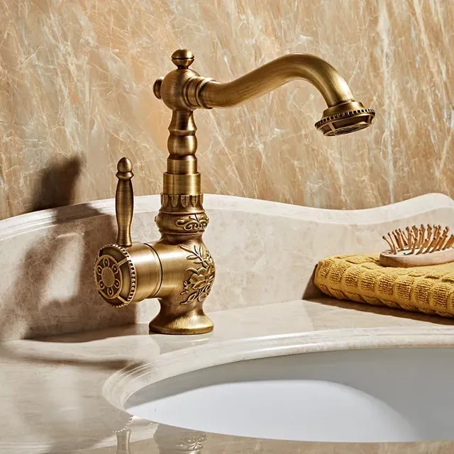 Robinet Antique salle de bains chaud et froid Style… – vue 5