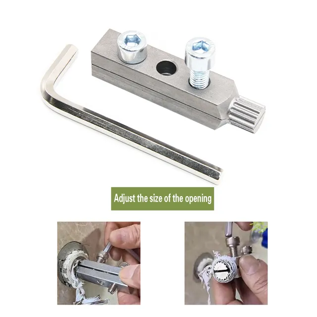 Extracteur de fil de valve d'angle de robinet à 4/6 points – vue 5