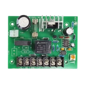 alimentation stabilisée sortie constante tension 12V 5A régulateur haute puissance carte commande relais fusible dissipateur potentiomètre bornier NC NO protection