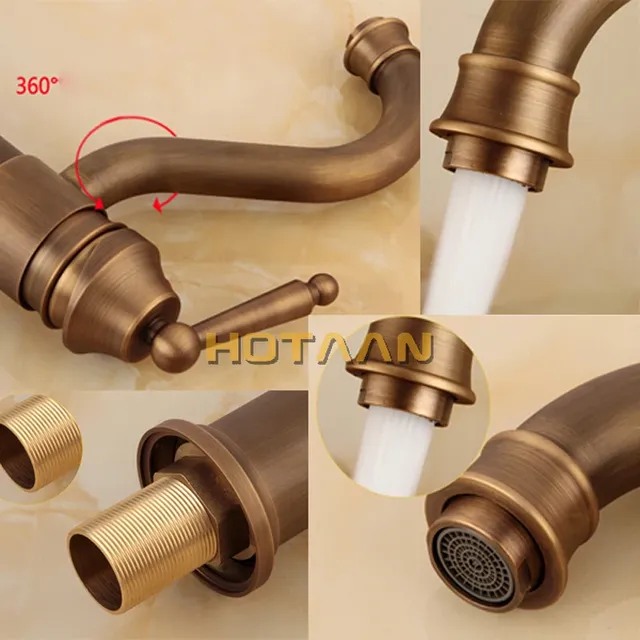 Robinet lavabo mitigeur monocommande monotrou surélevé… – vue 5