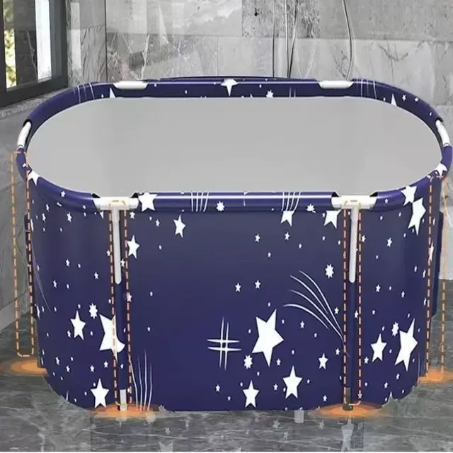 Baignoire autoportante portable adulte rectangulaire… – vue 4