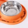 Bol Double pour chien avec tapis en Silicone – vue 5