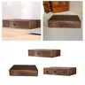 Organisateur bureau tiroir bois rustique massif compact… – vue 3