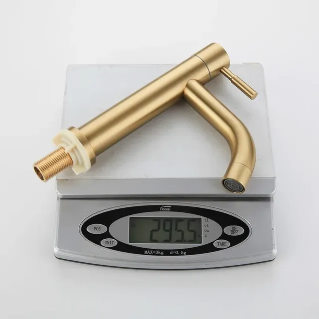 Robinet de lavabo froid simple en acier inoxydable 304 – vue 6