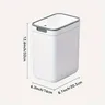[Peutre de salle de bain sans contact] poubelle de salle… – vue 6