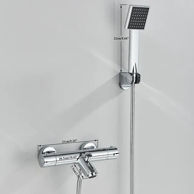 Robinet de baignoire thermostatique – vue 5