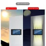 4/6/8/10LED s lampe murale solaire cour rue décor… – vue 2