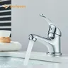 Robinet lavabo galvanisé acier inoxydable mitigeur… – vue 2