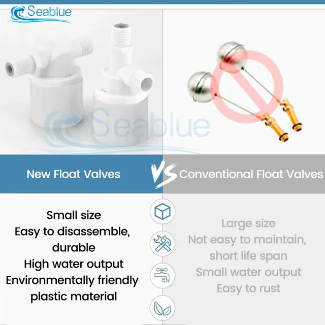 Dispositif de contrôle du niveau d'eau à Valve flottante… – vue 2