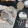 ● Miroir de maquillage grossissant brillant 2x/5x/10x – vue 3