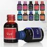 10 couleurs 1 bouteille d'encre de stylo…