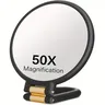 Miroir grossissant 50x avec grossissement double face… – vue 6