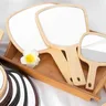 Miroir rond portatif en bois pour Salon de beauté – vue 4