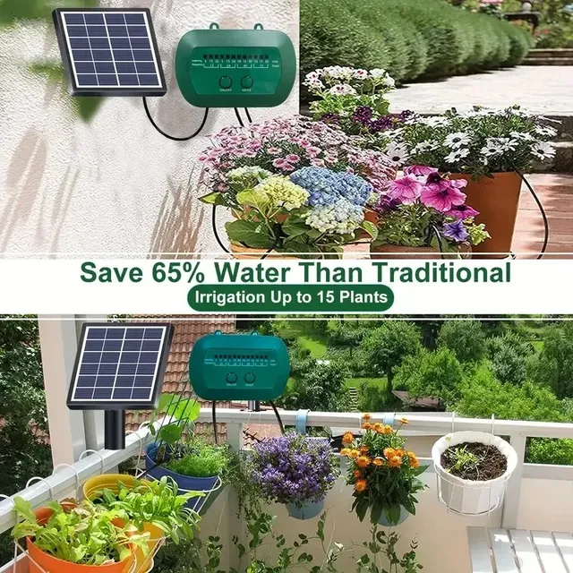 Kit d'irrigation solaire Intelligent 6V 2W – vue 2