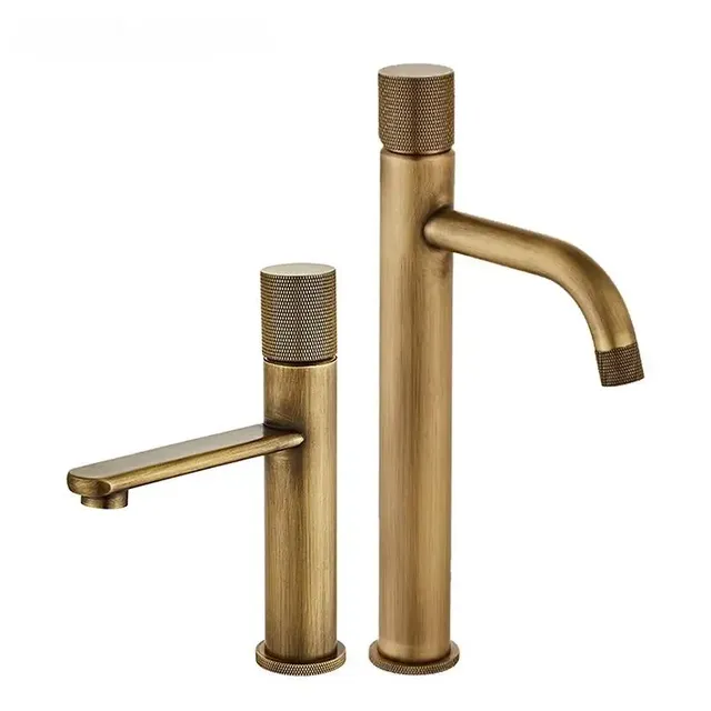 Robinets de lavabo en Bronze Antique – vue 2