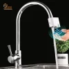 Adaptateur capteur infrarouge sans contact robinet intelligent économie eau rechargeable batterie intégrée longue autonomie détection rapide antibactérien débordement chromé cuisine