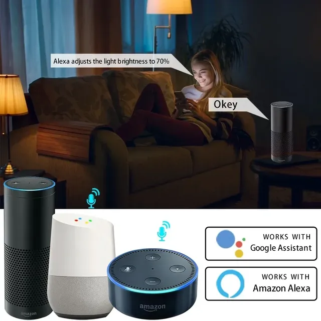 Ampoule LED WiFi 110V 220V GU10 Tuya – vue 2