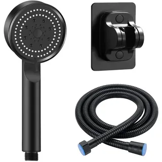 Pommeau main douche réglable cinq modes jets pluie massage spray pulsé…