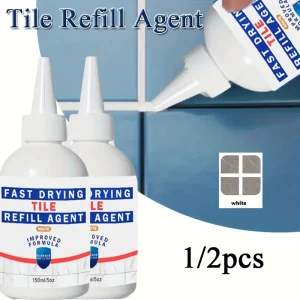 Agent de recharge polyvalent pour carrelage, 150ml, scellant réparateur pour carrelage de sol et de porche, remplissage mural, champignon, Agent de calfeutrage anti-moisissure Agent de recharge polyvalent pour carrelage, 150ml, scellant réparateur pour carrelage de sol et de porche, remplissage mural, champignon, Agent de calfeutrage anti-moisissure