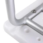 Tabouret de salle de bain Portable Stable, pieds antidérapants, facile à assembler, chaise de baignoire, trous de Drainage robustes, escabeau pour personnes âgées