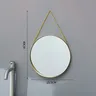 Miroir décoratif nordique en fer forgé – vue 6
