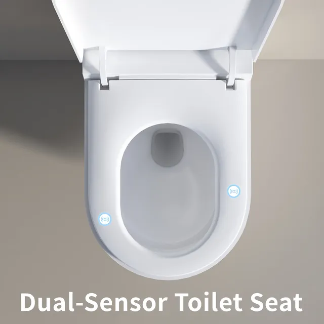 Toilettes intelligentes murales avec télécommande de… – vue 3