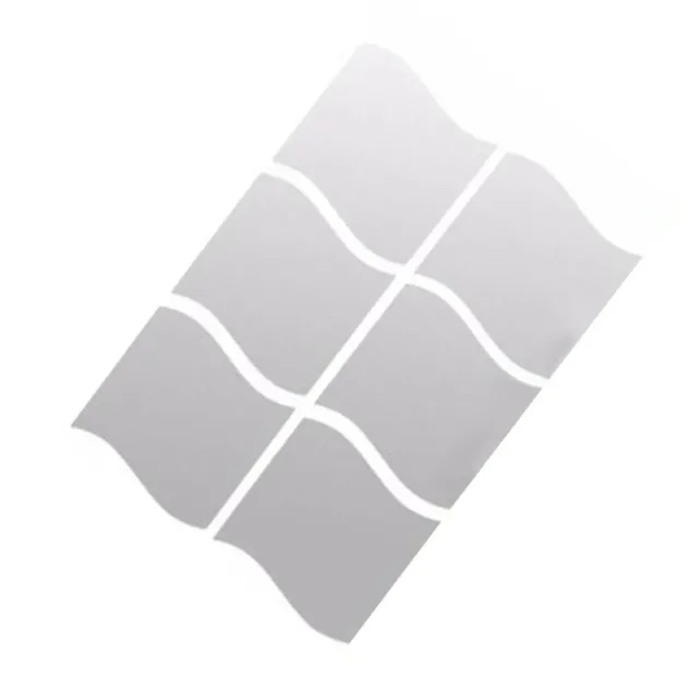 Autocollant miroir ondulé carrelage mural acrylique… – vue 5