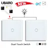 UBARO Eu/UK 86*86mm 1Gang 2Way double interrupteur… – vue 1